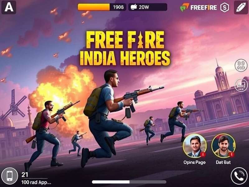 Free Fire India Heroes Gameplay
